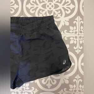 Asics Camo Print Athletic Shorts